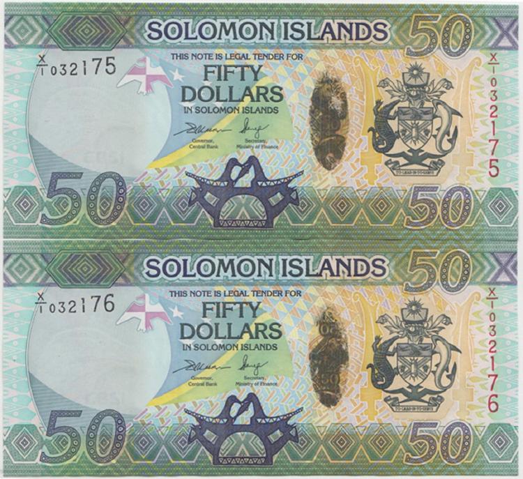 Solomon Islands. (2014) $50... image