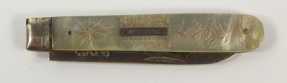 Mother of Pearl handled Ste... image
