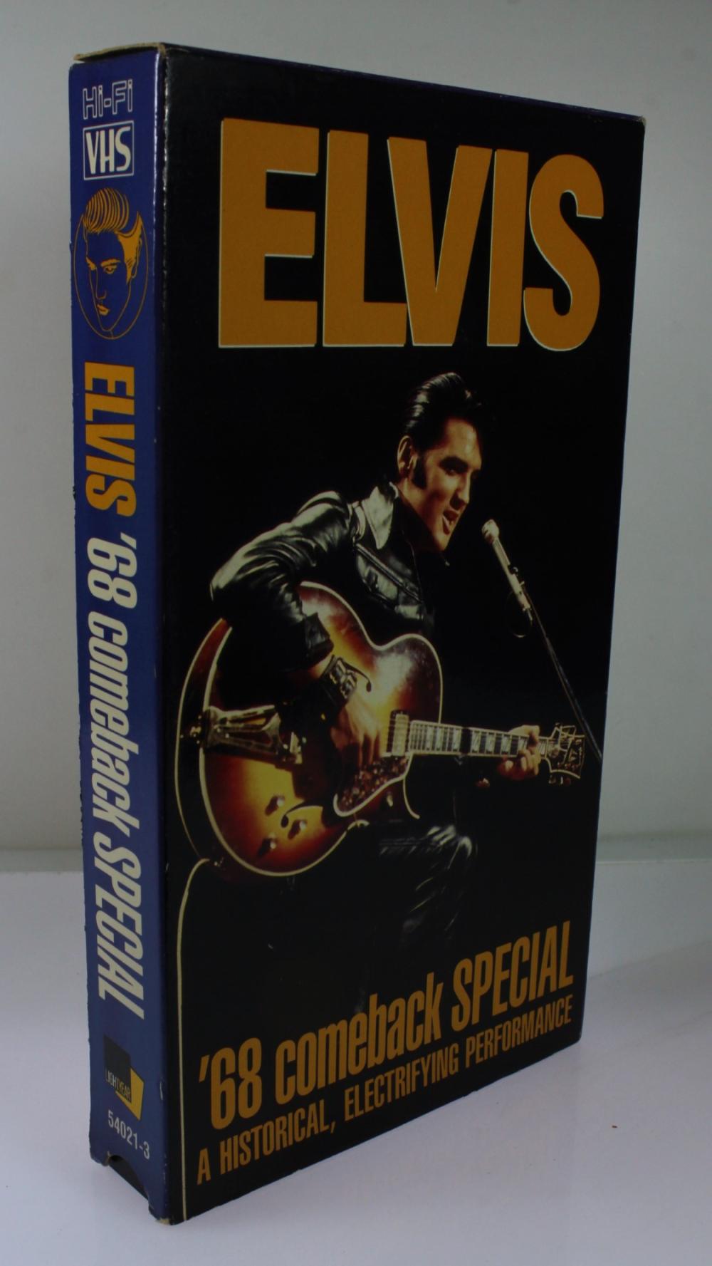 'Elvis - 68 Comeback Special' VHS - VCR
