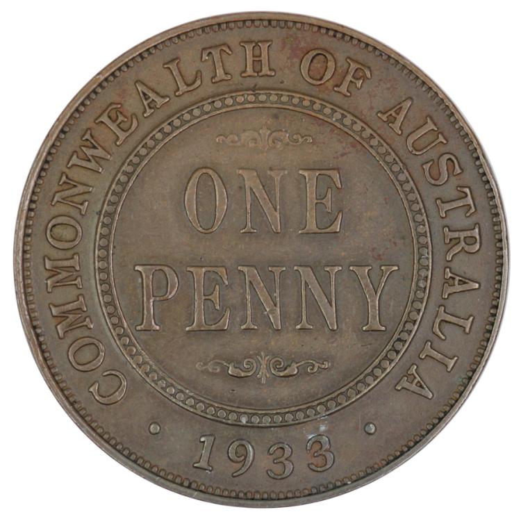 Australia 1933/2 'Overdate'... image