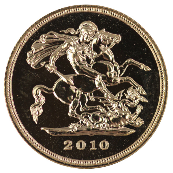 Great Britain 2010 Half Sov... image