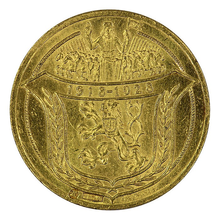 Chechoslovakia 1918-28 Doub... image