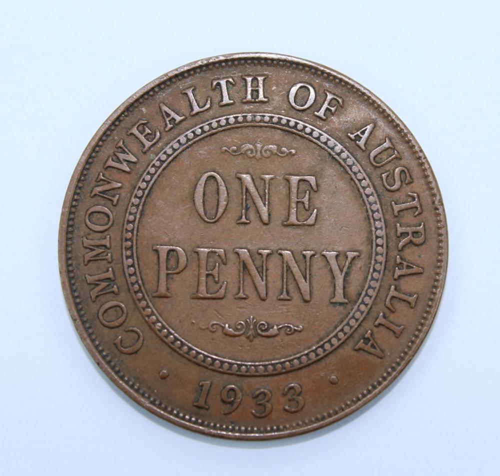 Australia 1933/2 'Overdate'... image