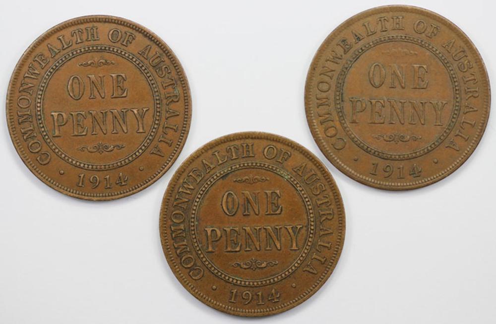Australia 1914 Penny about ... image