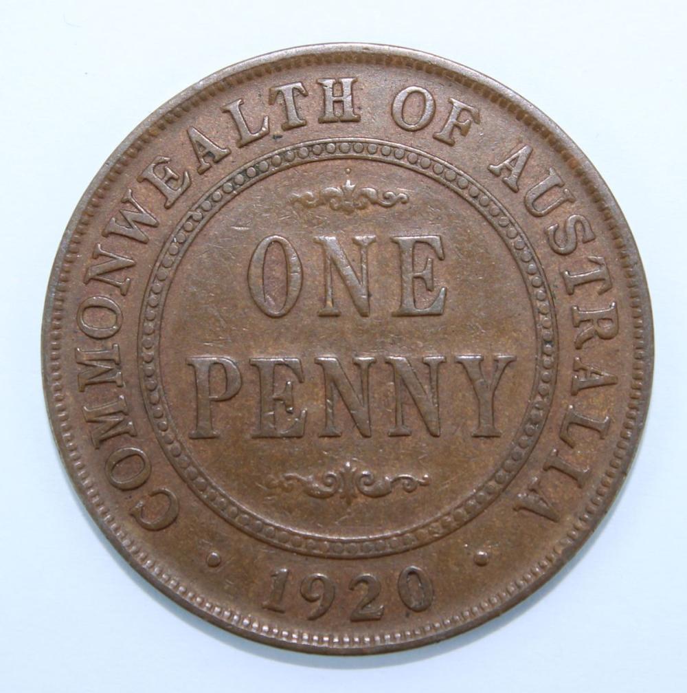 Australia 1920 .//. Penny Fine image
