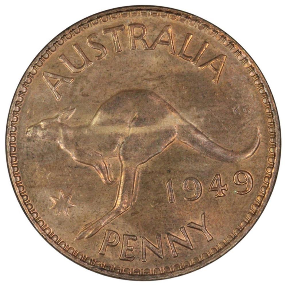 Australia 1949 Penny Lustro... image