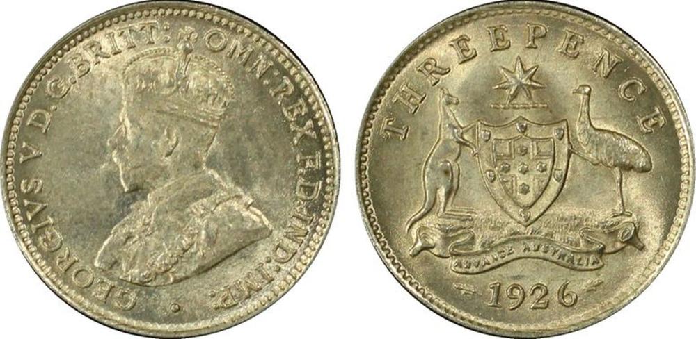 Australia 1926 Threepence P... image