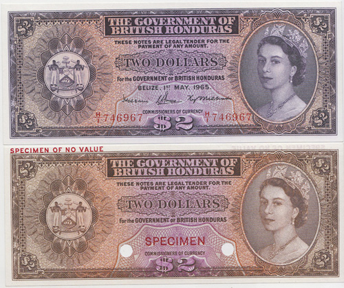 British Honduras (1965) $2 ... image