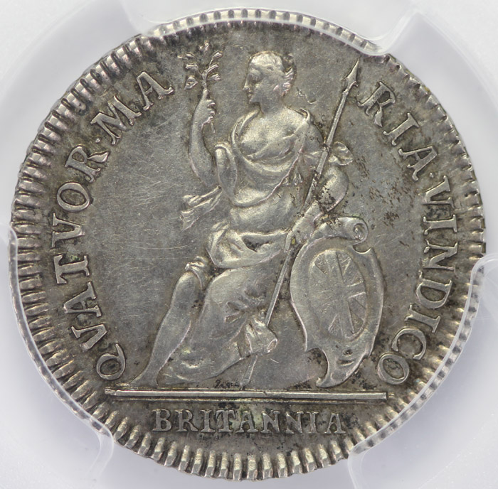 England Charles II 1665 Sil... image