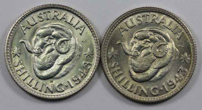 Australia 1943 & 1943 S Shi... image