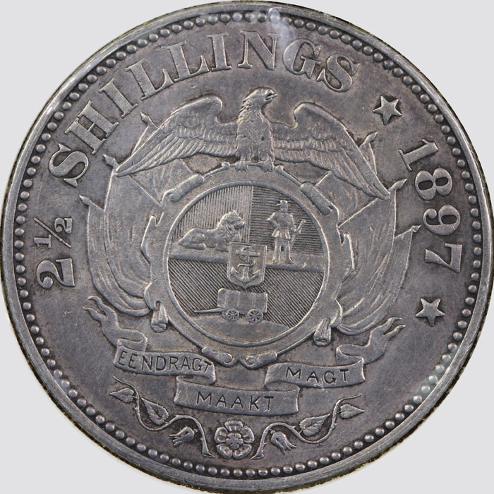 South Africa 1897 2 -1/2 Sh... image