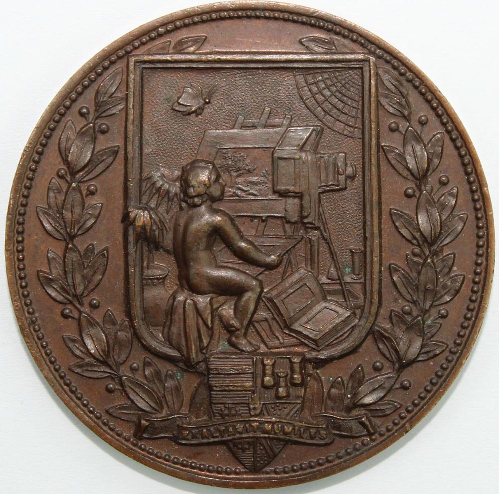 Great Britain 1922 'Aston Photographic Society' Medal in Bronze, about Uncirculated