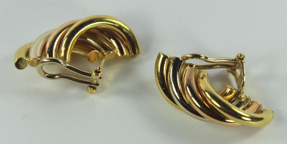 Heavy 18ct Yellow Gold Clip... image