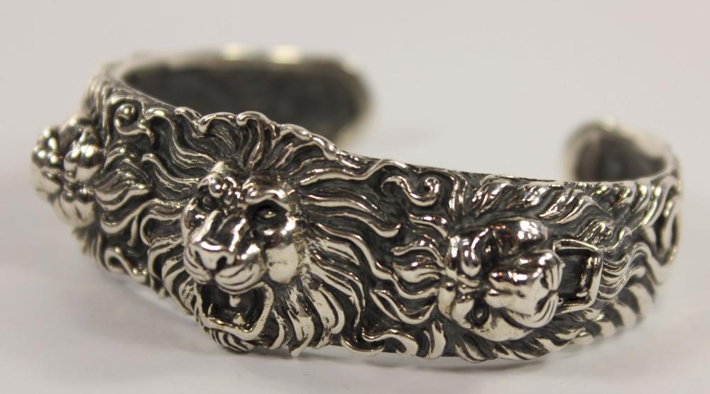 Lion Head Cuff Bracelet in ... image
