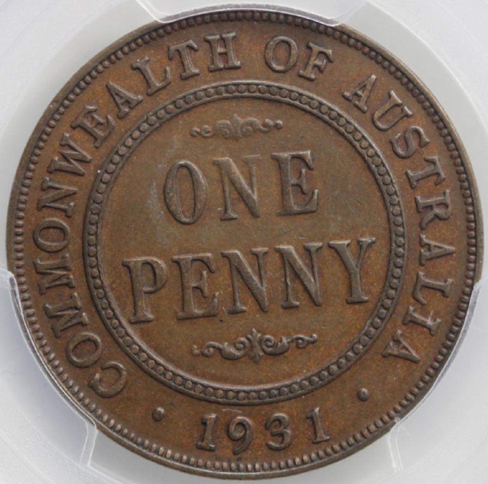 Australia. 1931 'Indian Obv... image