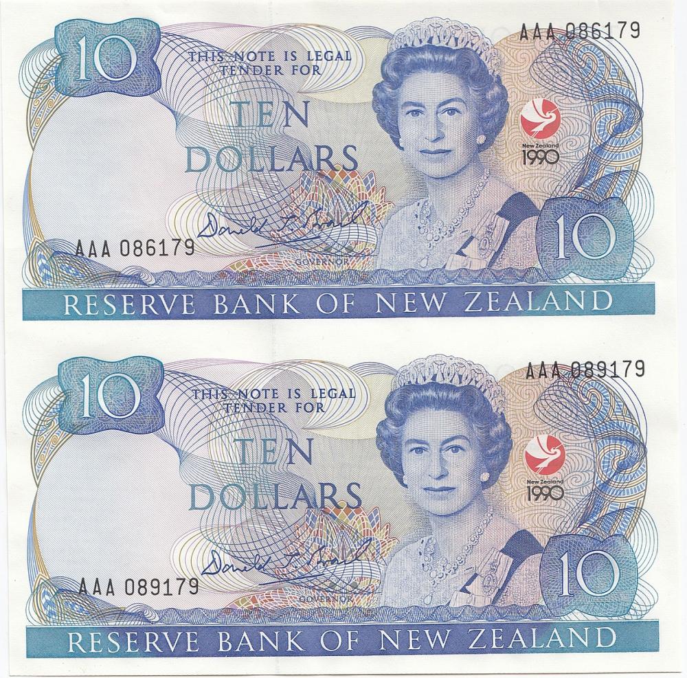 New Zealand. 1990 Ten Dolla... image