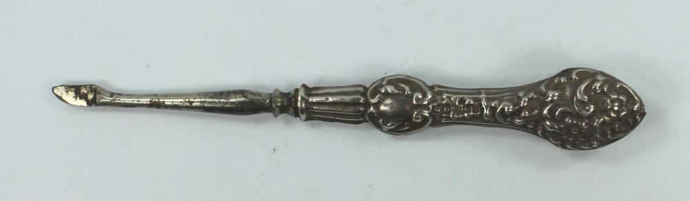 Antique Sterling (925) Silver 'Etui' dated 1897 by Drew & Sons Piccadilly Circus