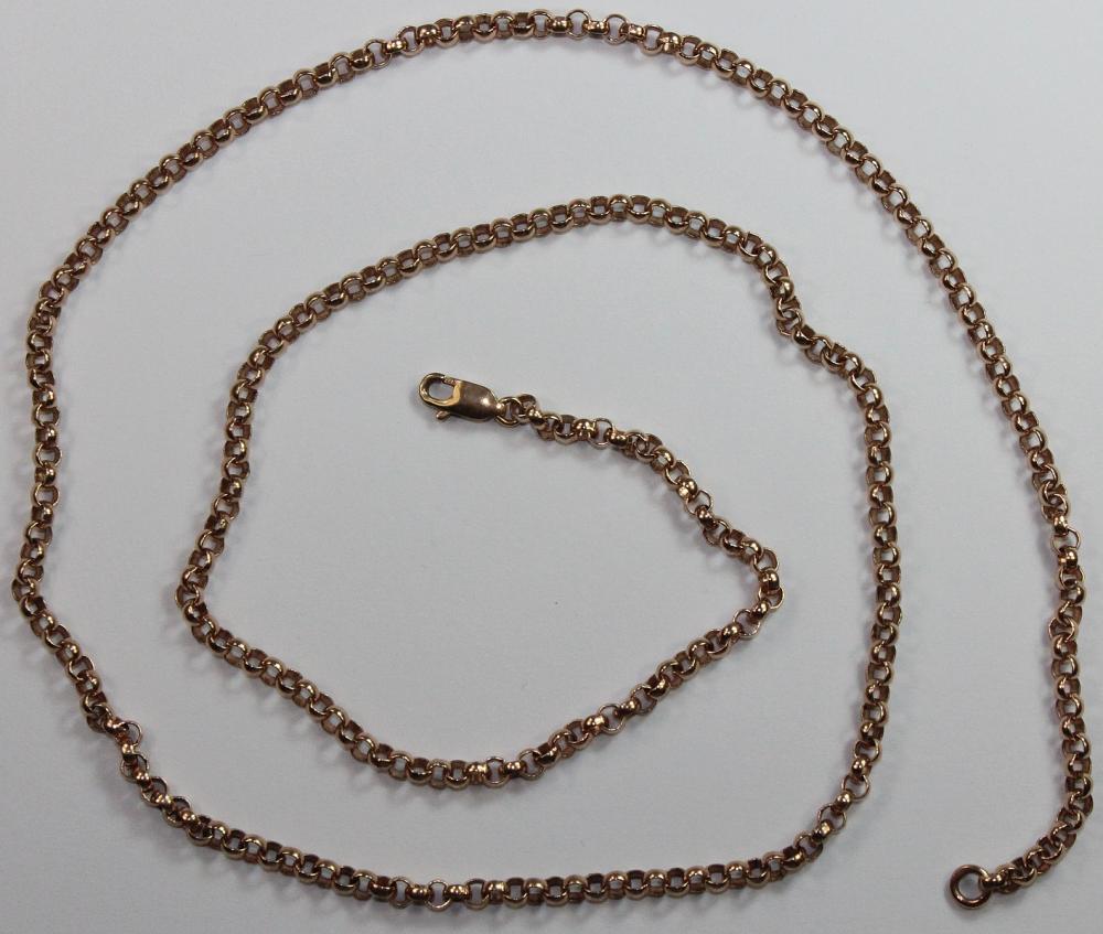 Link-chain Necklace in 9ct ... image