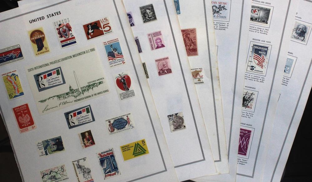 U.S.A. Selection of Stamps ... image