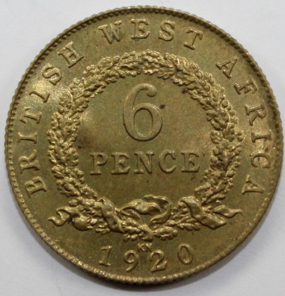 British West Africa. 1920 K... image