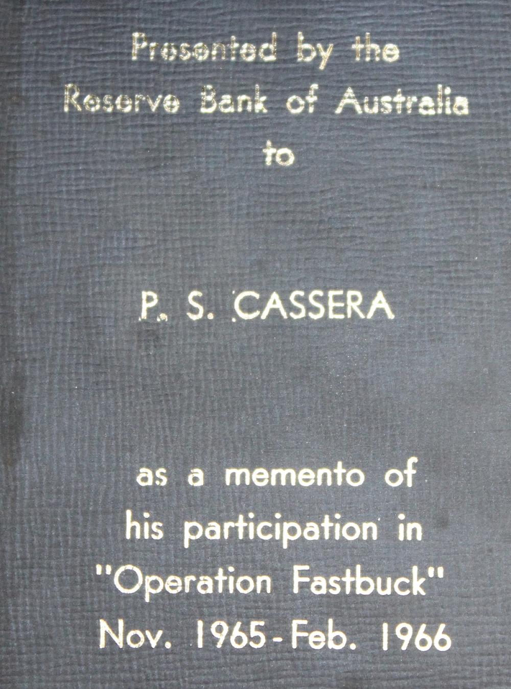 Australia. 1966 'Operation ... image