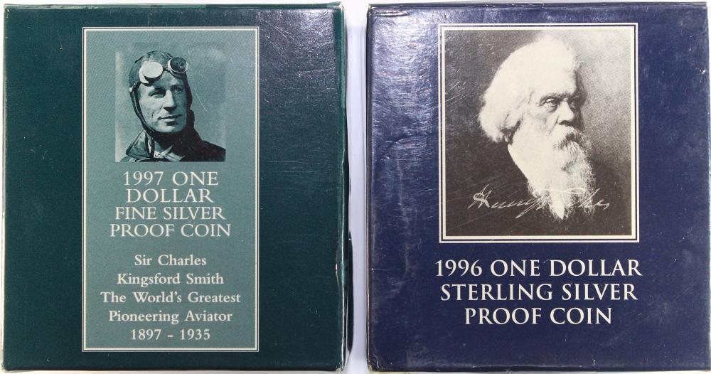 Australia. 1996 & 1997 Silv... image