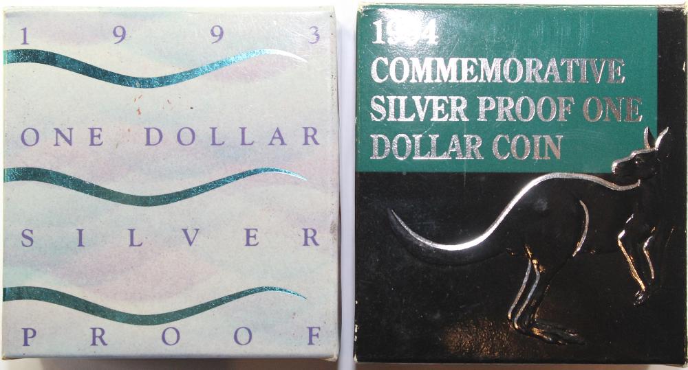 Australia. 1993 & 1994 Silv... image