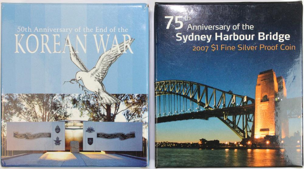 Australia. 2003 & 2007 Silv... image