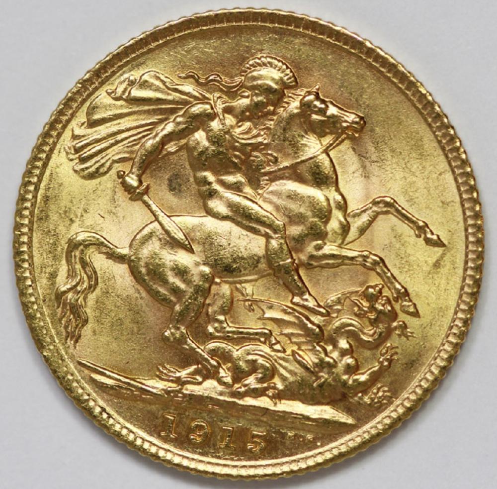 Great Britain. 1915 Soverei... image