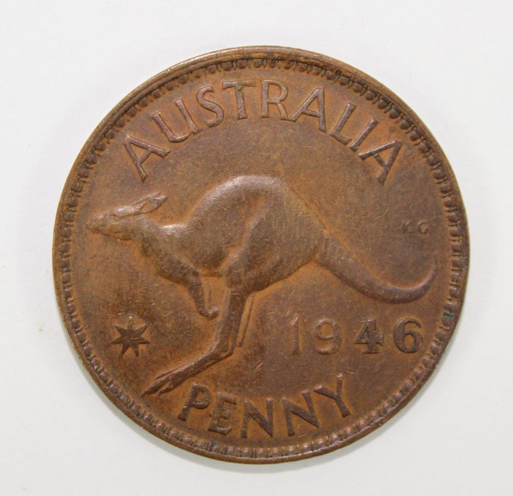 Australia 1946 Penny, good ... image
