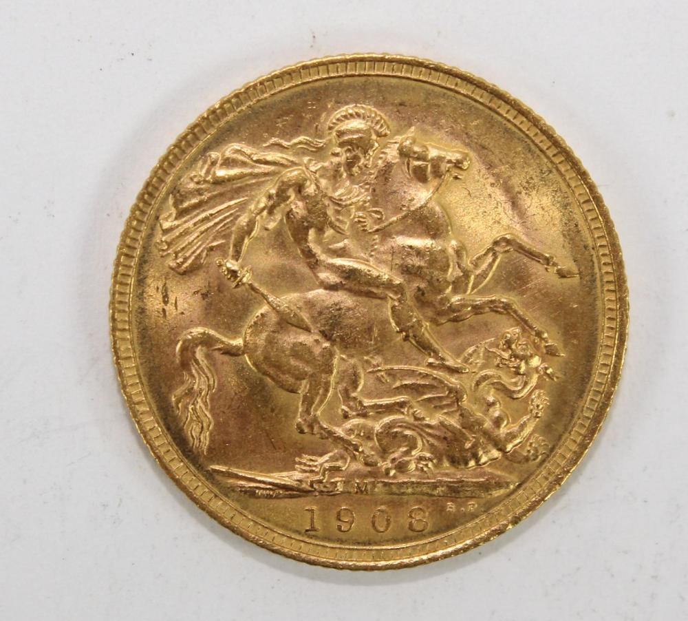 Australia 1908 M Gold (917)... image