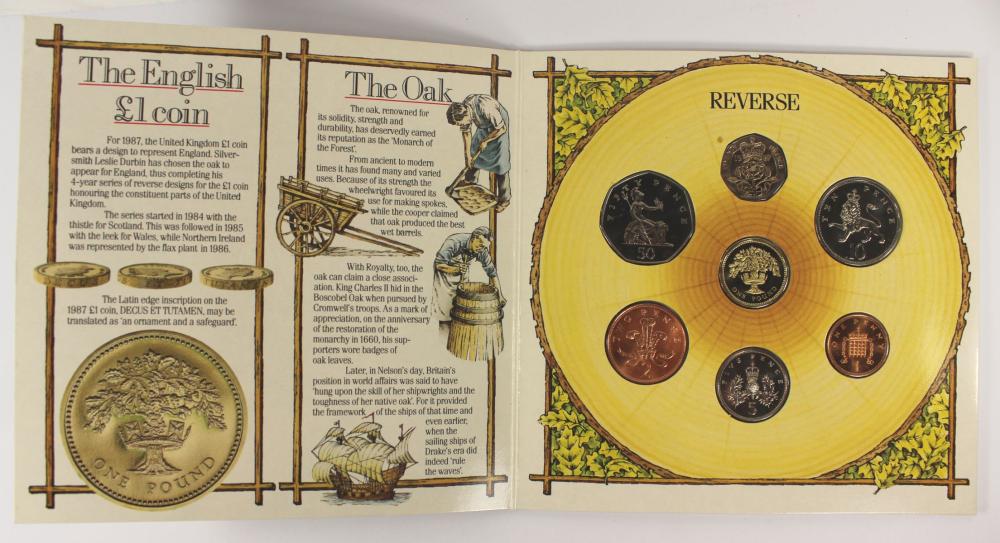 Great Britain 1987 Mint Set... image