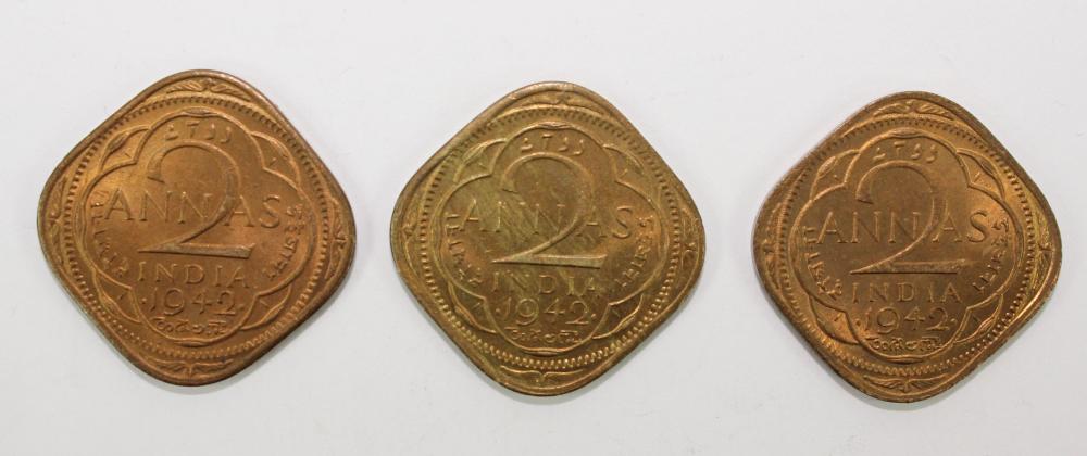 India (British) 1942 (B) 2 ... image