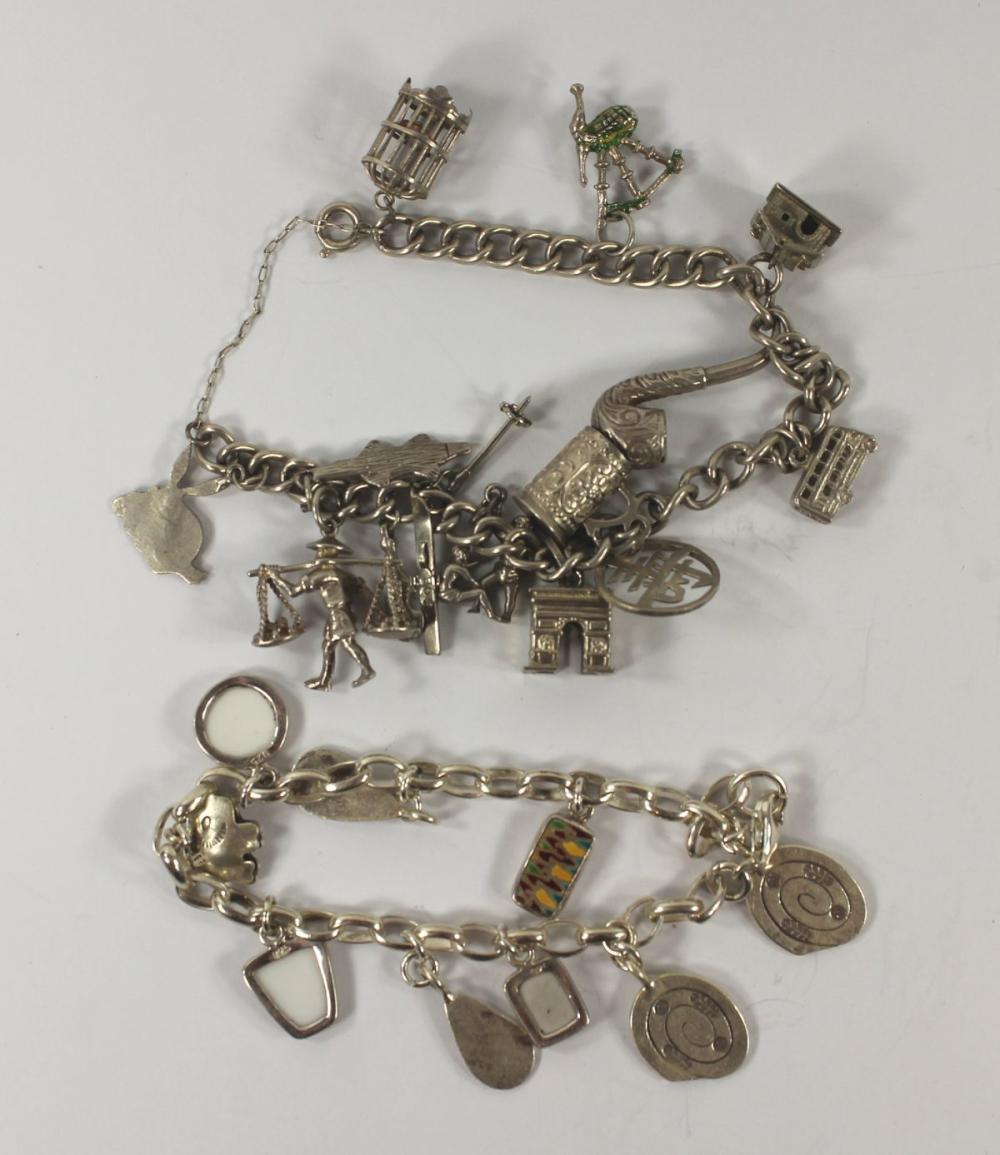 Charm Bracelets in Sterling... image