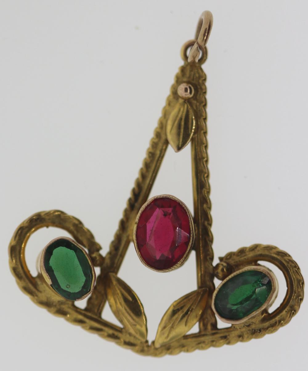 Victorian era 15ct Gold & G... image