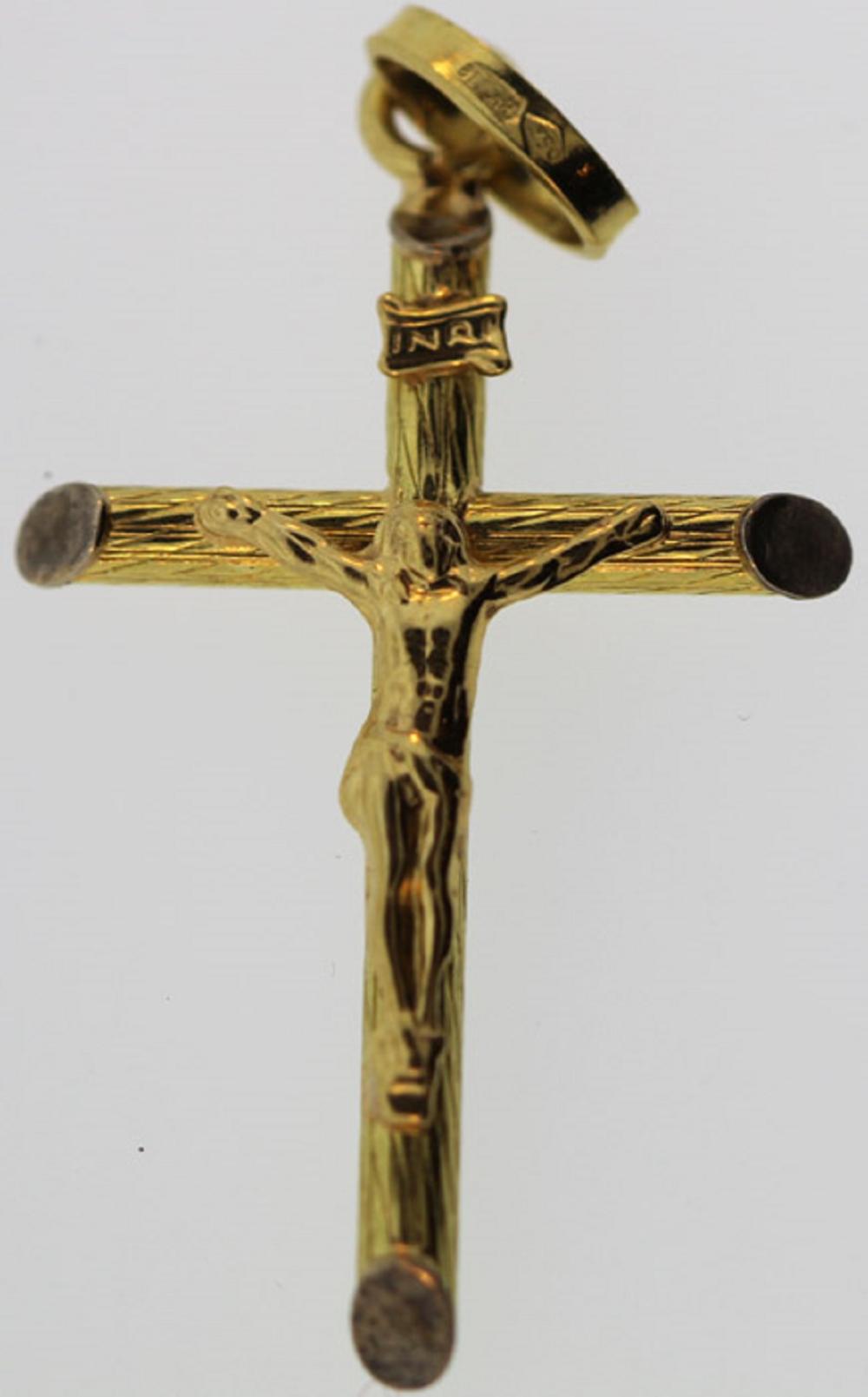 Crucifix in 18ct Yellow Gold image
