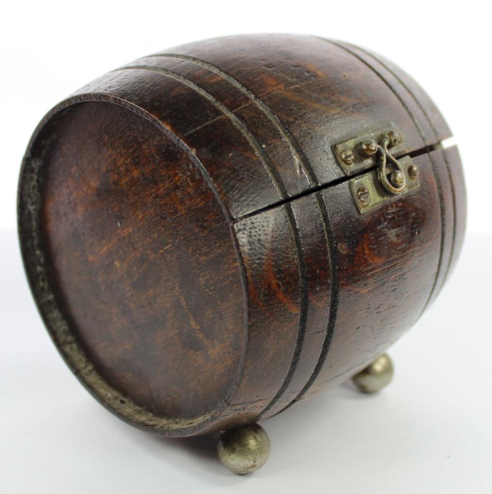 Vintage Barrel-shaped Woode... image