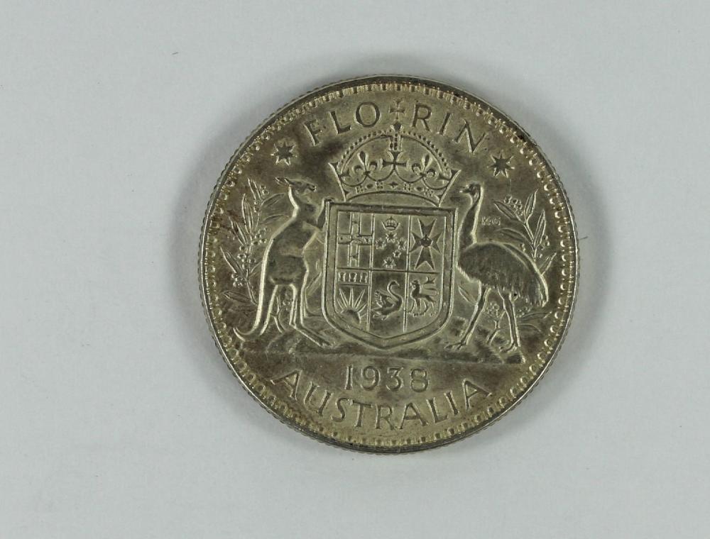 Australia 1938 Florin, abou... image