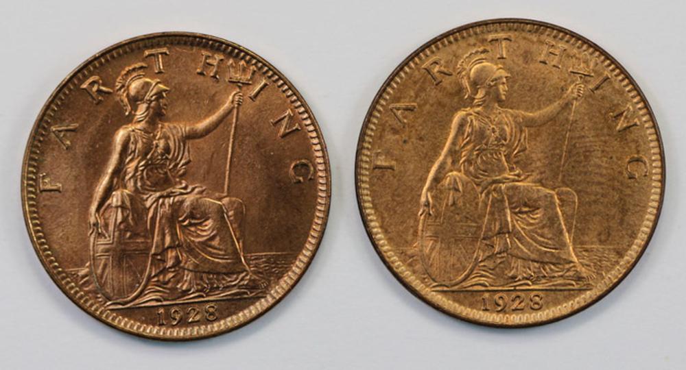 Great Britain 1928 Farthing... image