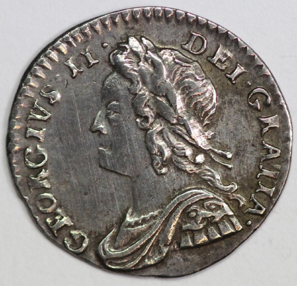Great Britain. 1754 Silver ... image