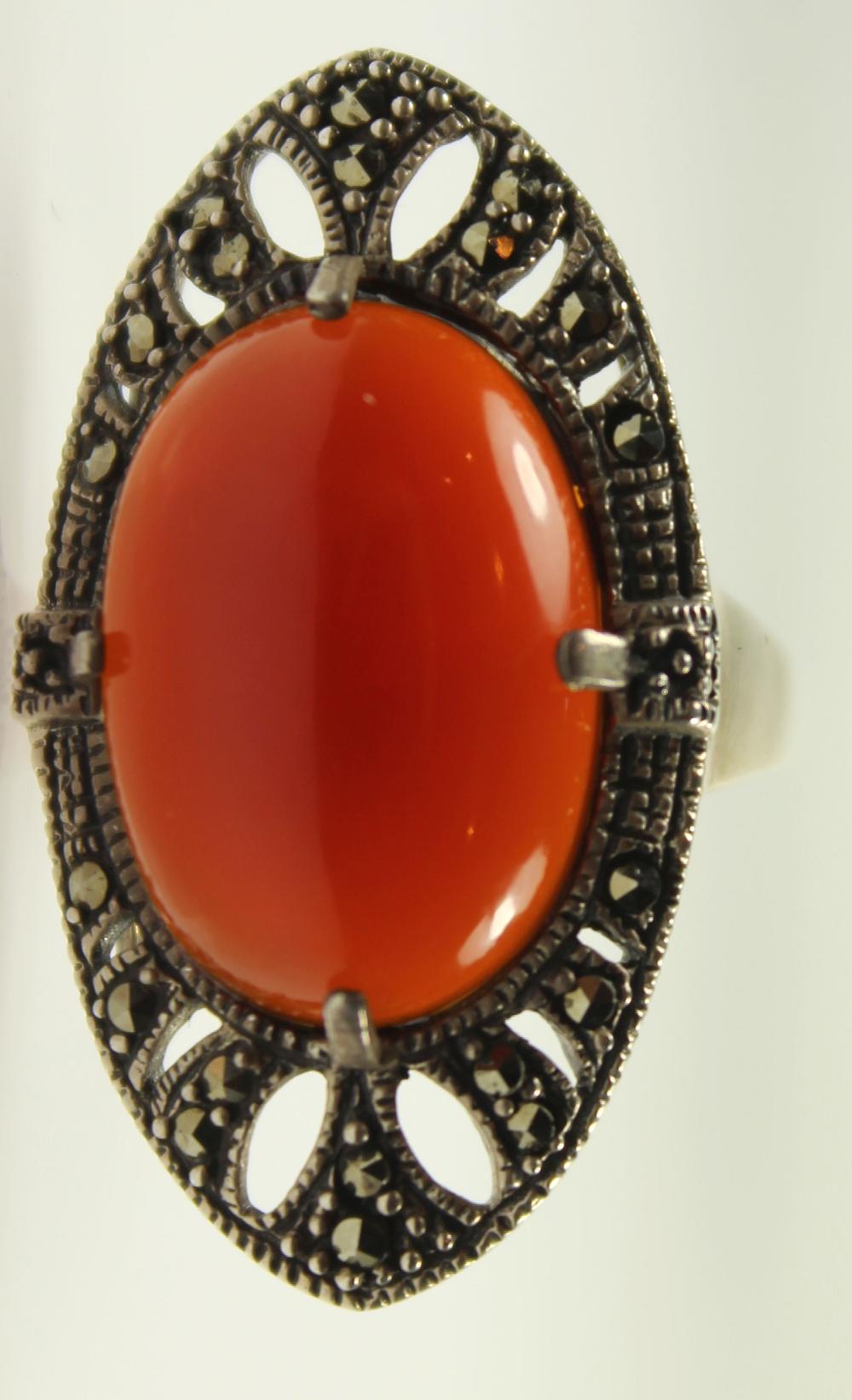 Impressive Carnelian Caboch... image