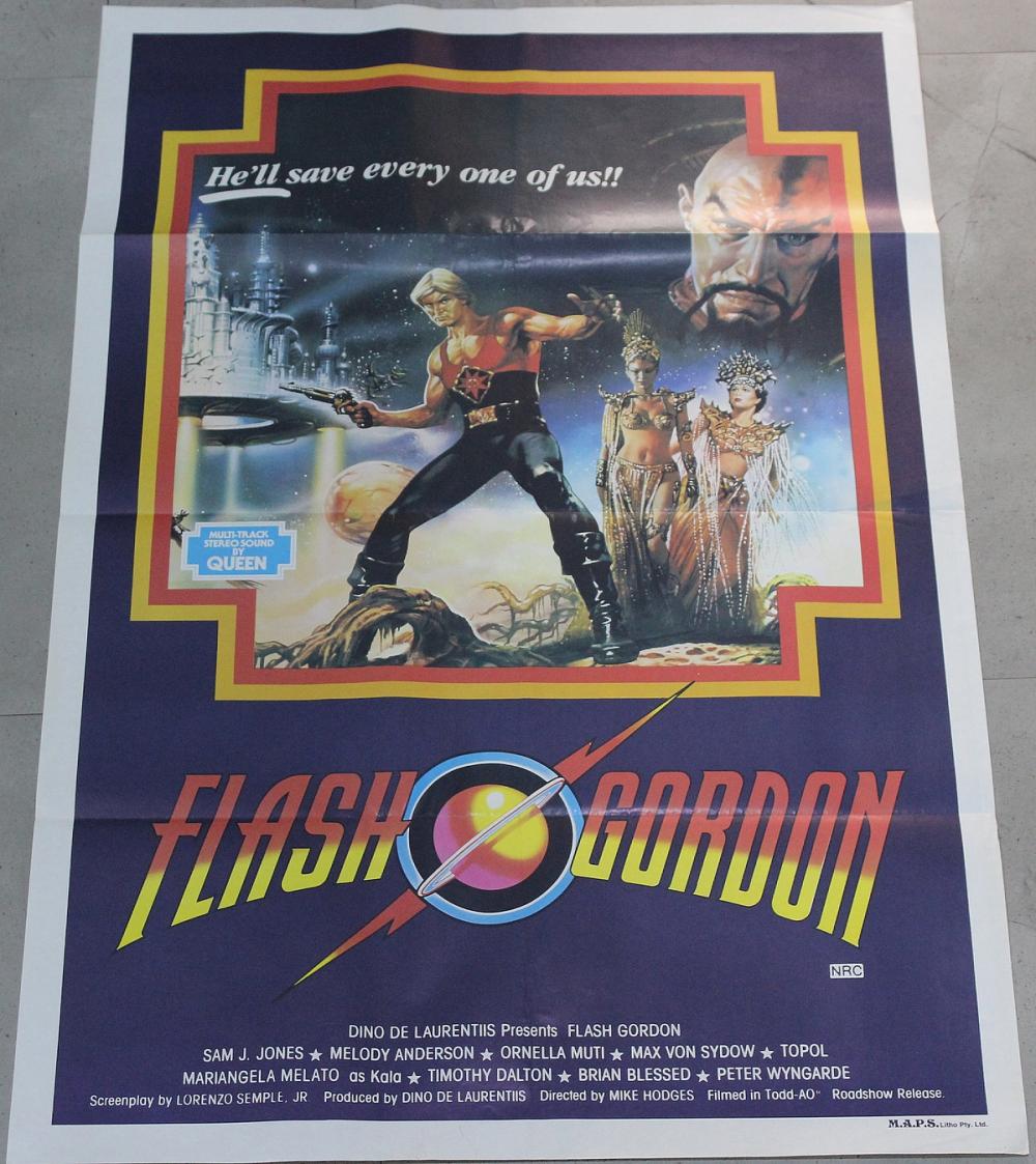 'Flash Gordon' Movie Poster