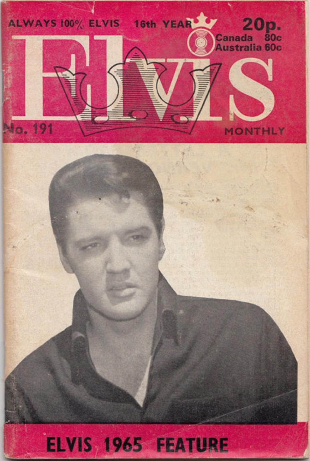 'Elvis' Monthly No. 191 (December 1975)
