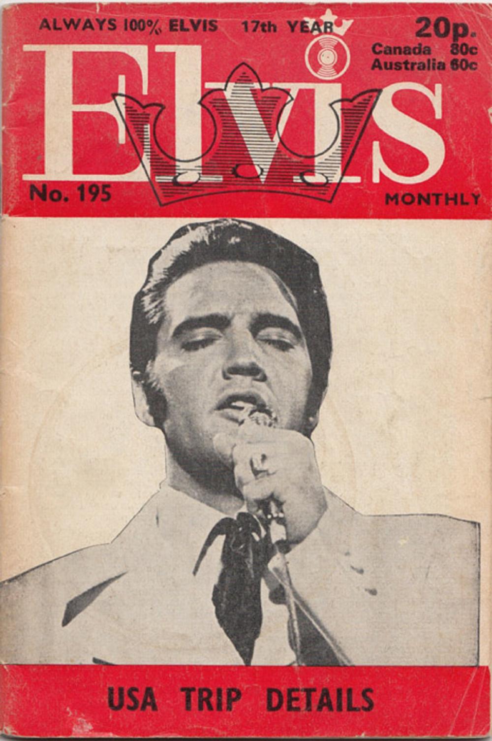 'Elvis' Monthly No. 195 (April 1976)