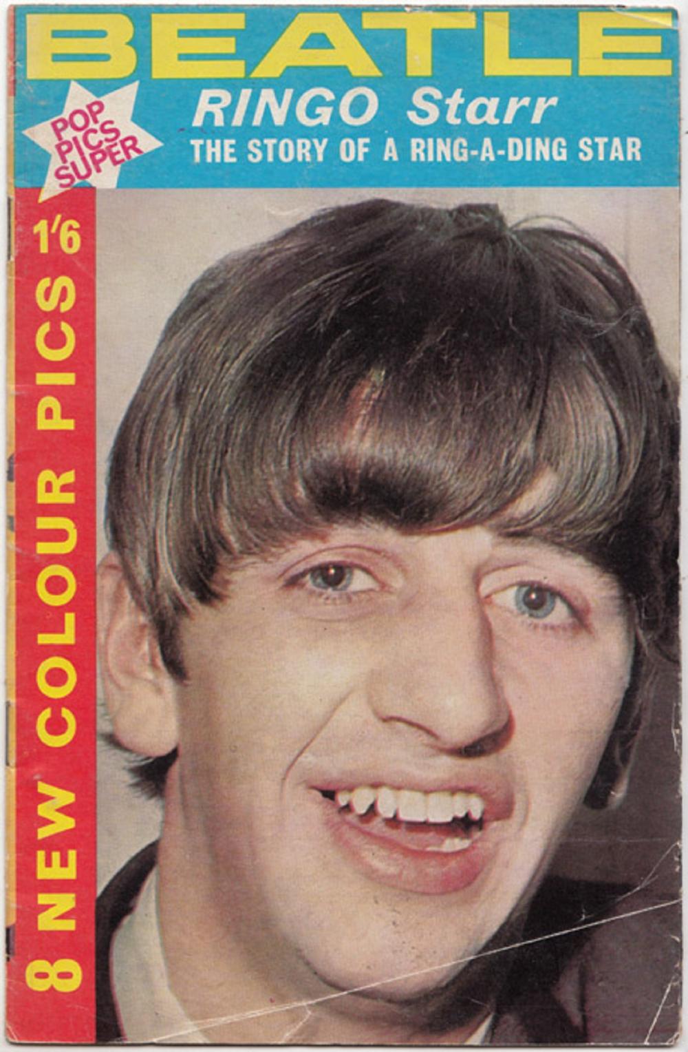 'Beatle - Ringo Star' Book circa 1964