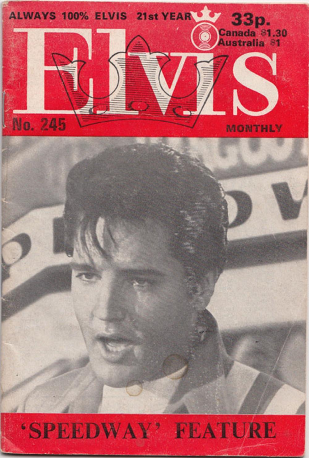 'Elvis' Monthly No. 245 (June 1980) - Posthumous edition