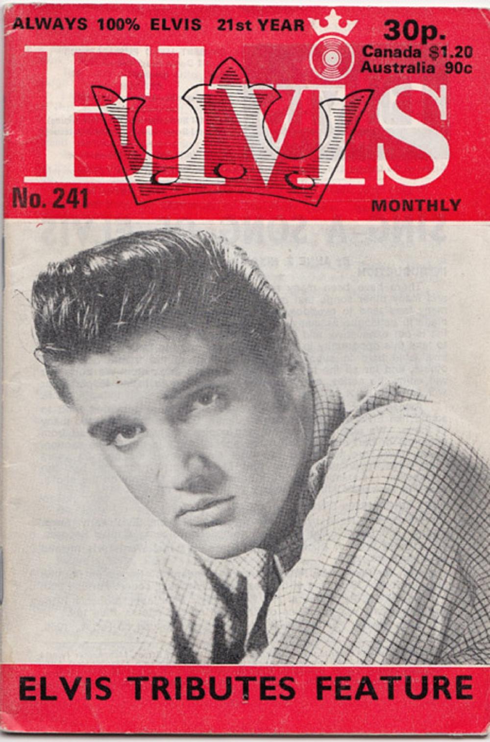 'Elvis' Monthly No. 241 (February 1980) - Posthumous edition