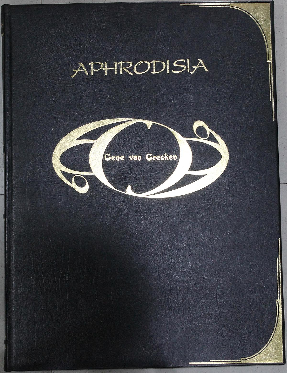 Leather Bound 1986 'First Edition' of 'Aphrodisia' by Gene van Grecken