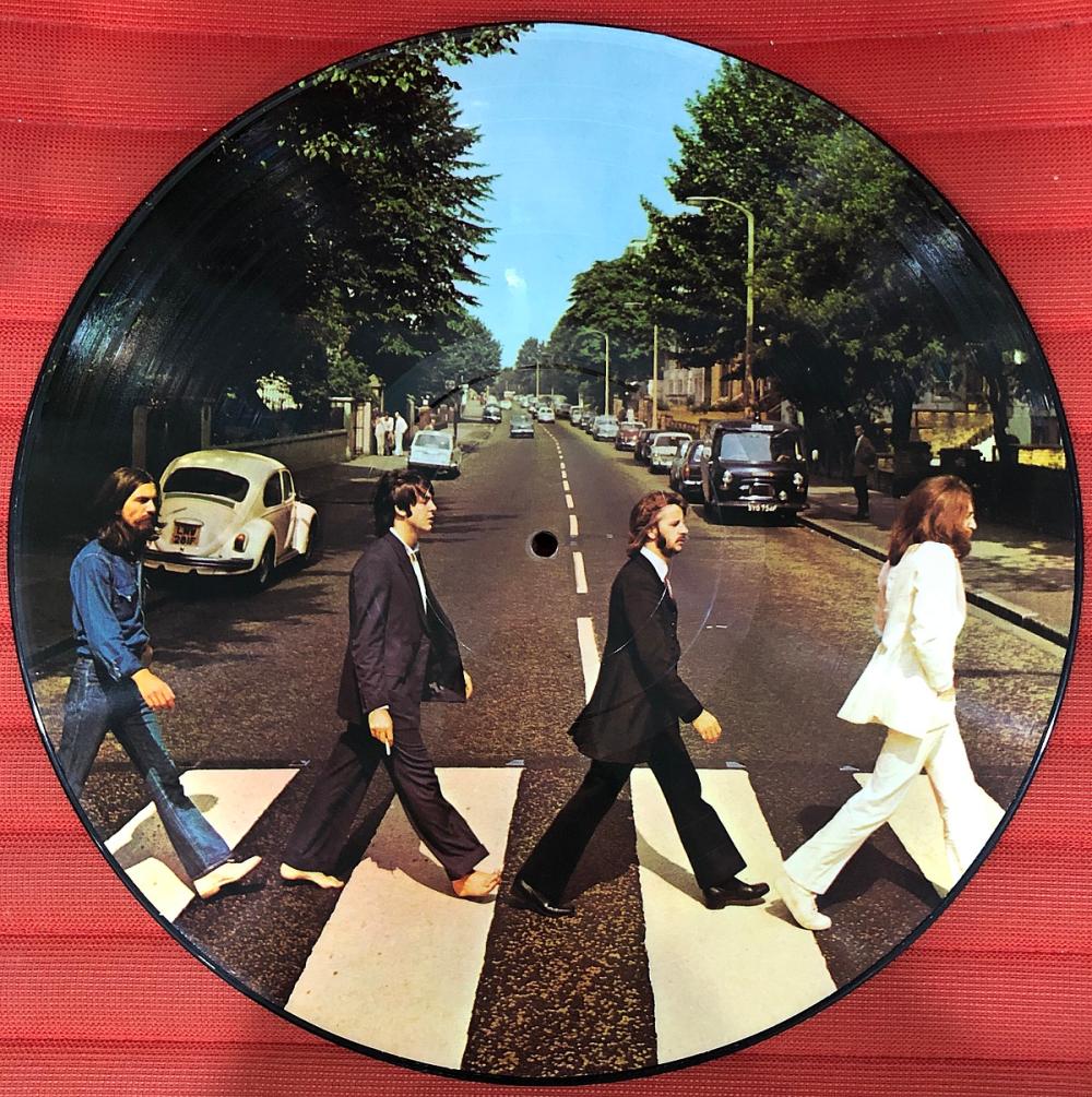 'The Beatles' Abbey Road Picture Disc.(1978)