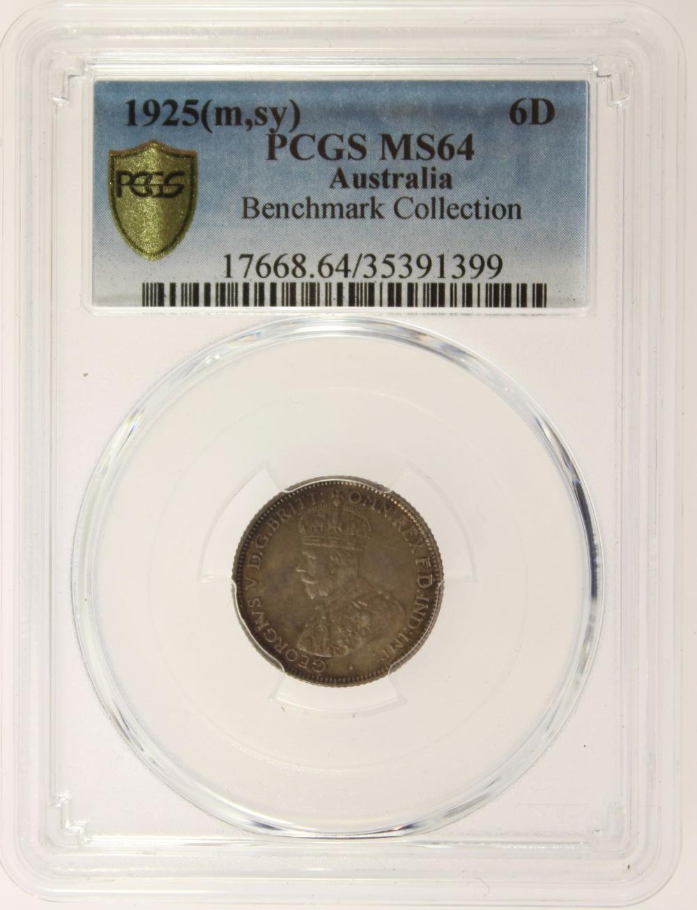 Australia 1925 Sixpence, PC... image